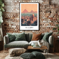 Cairo's Enchanting Blend: Vintage Travel Poster PosterGoat