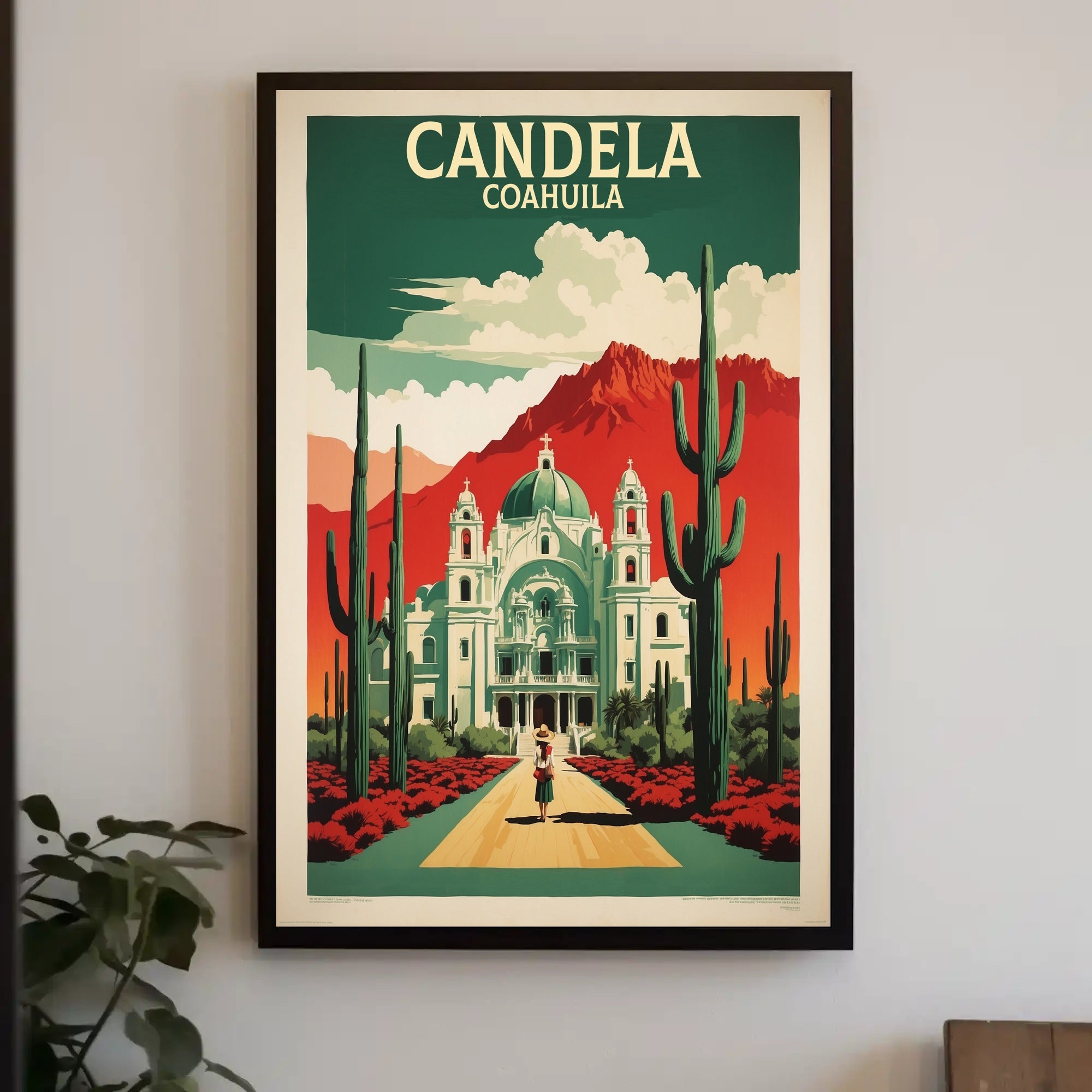 Candela Coahuila Travel Poster PosterGoat