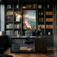 Cannes French Riviera Vintage Travel Poster PosterGoat