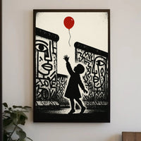 Child Reaching for Hope Artistic Pop Culture Poster PosterGoat