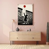 Child Reaching for Hope Artistic Pop Culture Poster PosterGoat