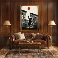 Child Reaching for Hope Artistic Pop Culture Poster PosterGoat