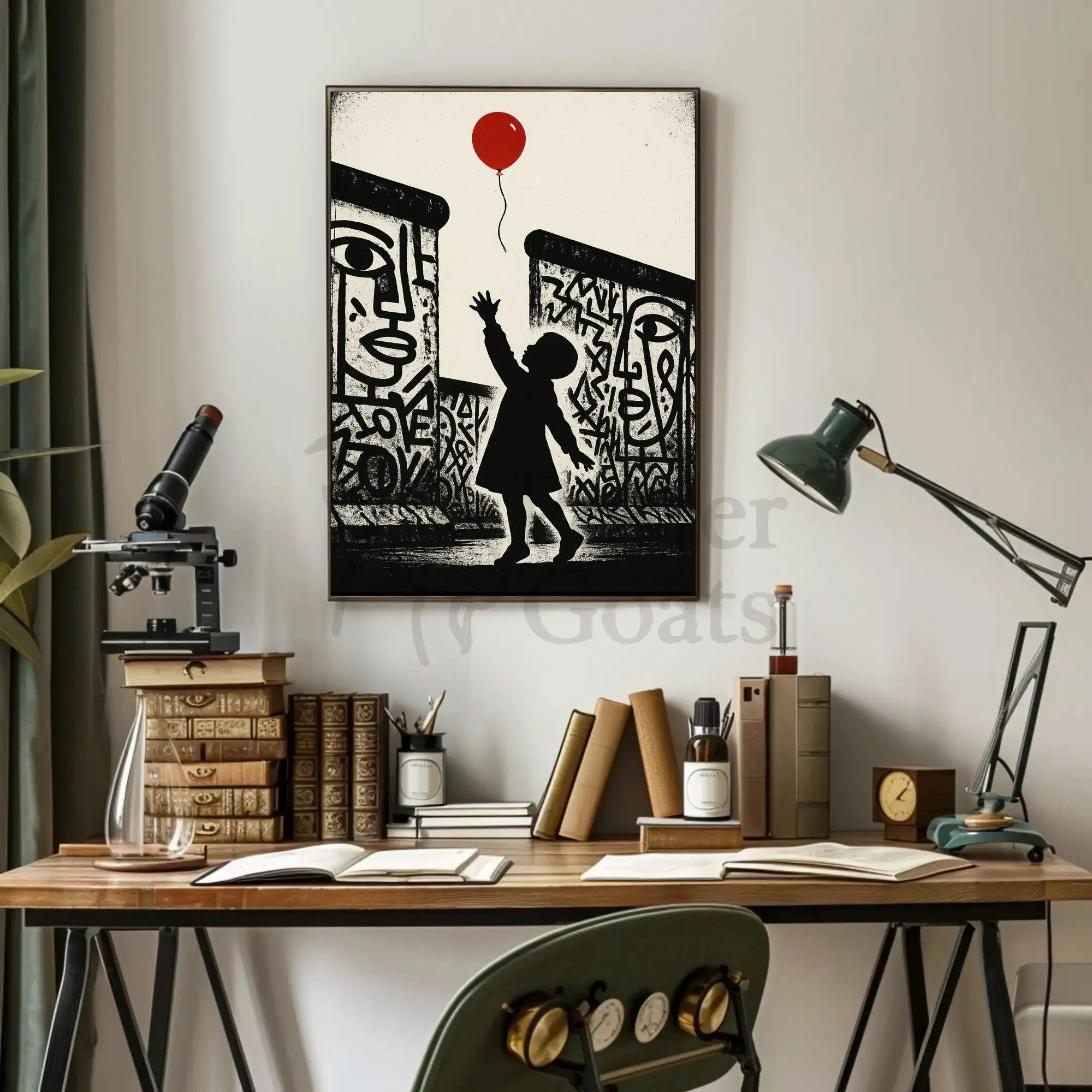 Child Reaching for Hope Artistic Pop Culture Poster PosterGoat