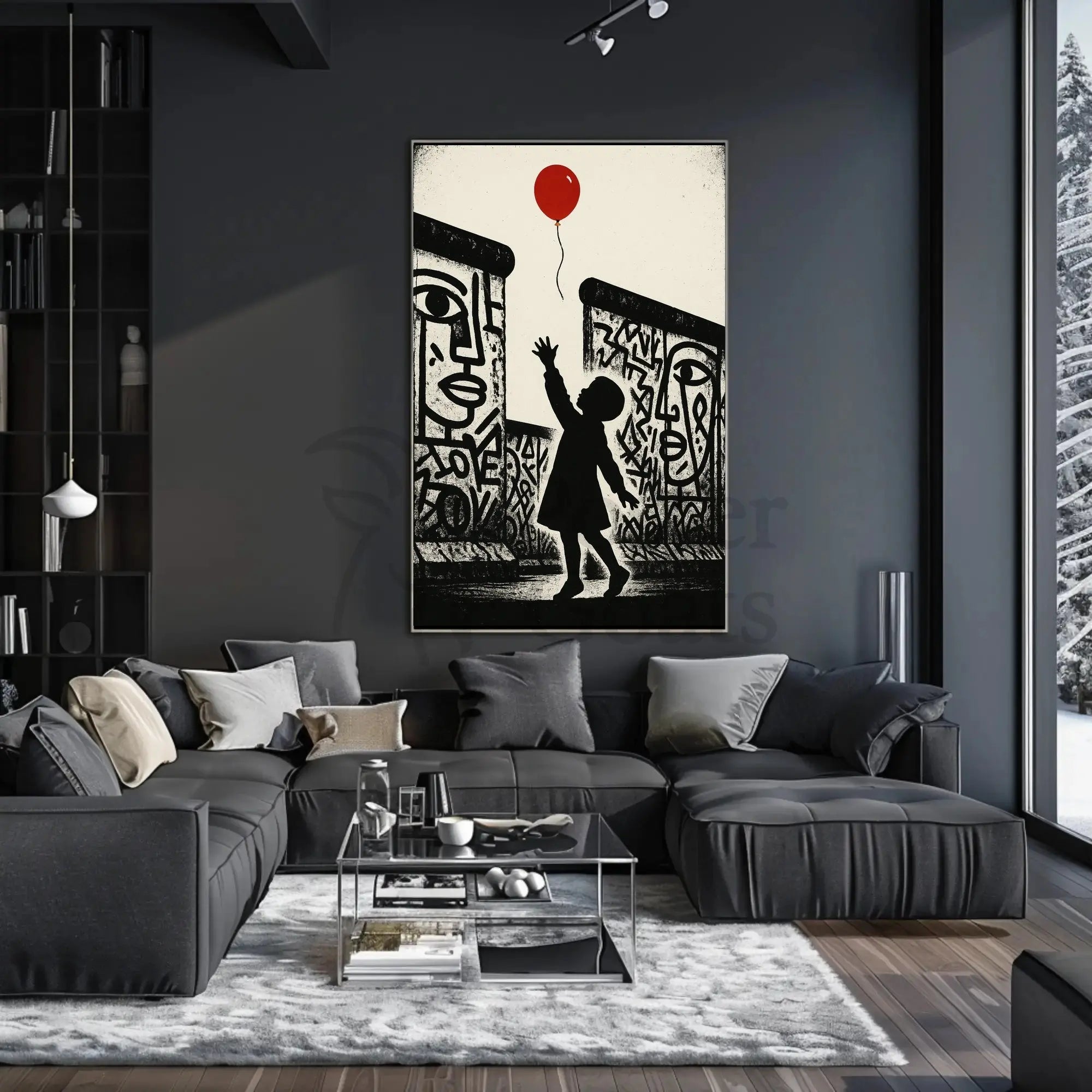 Child Reaching for Hope Artistic Pop Culture Poster PosterGoat