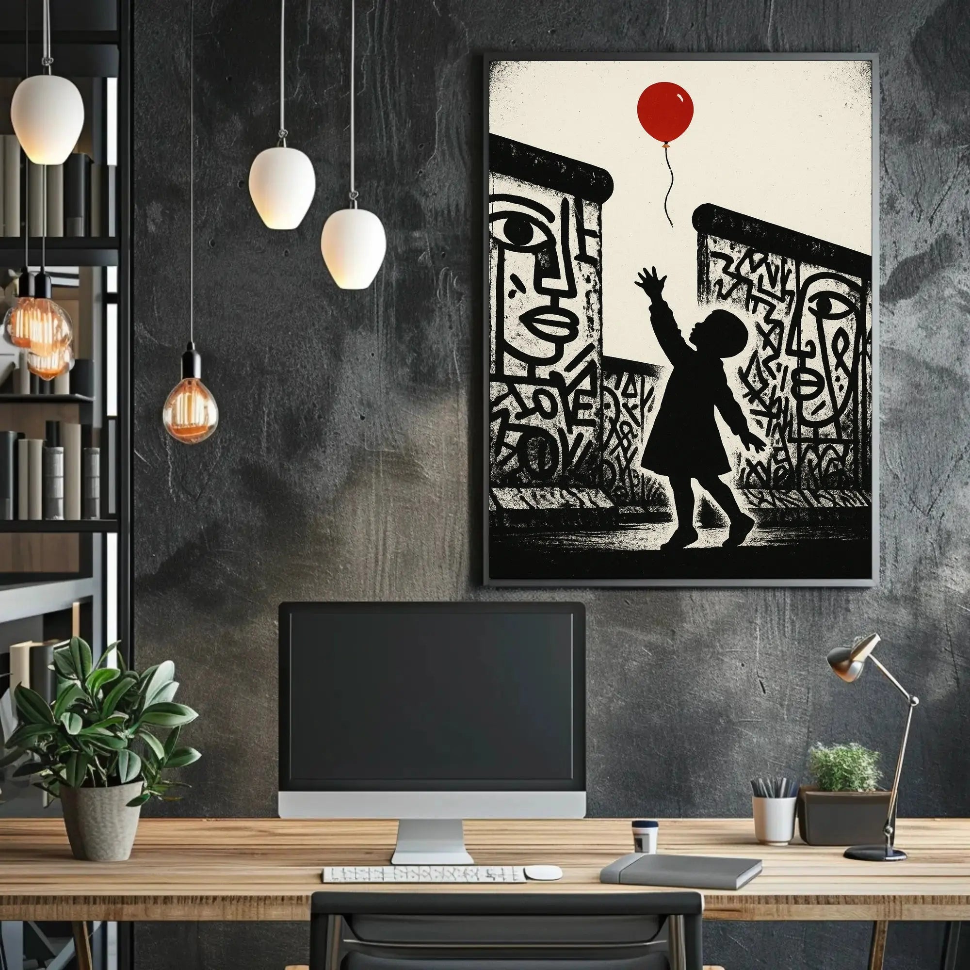 Child Reaching for Hope Artistic Pop Culture Poster PosterGoat