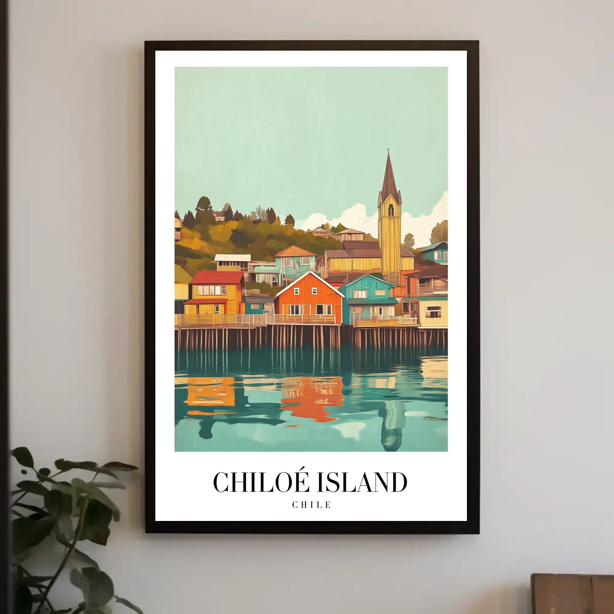 Chiloé Island Scenic Art: Captivating Travel Poster PosterGoat