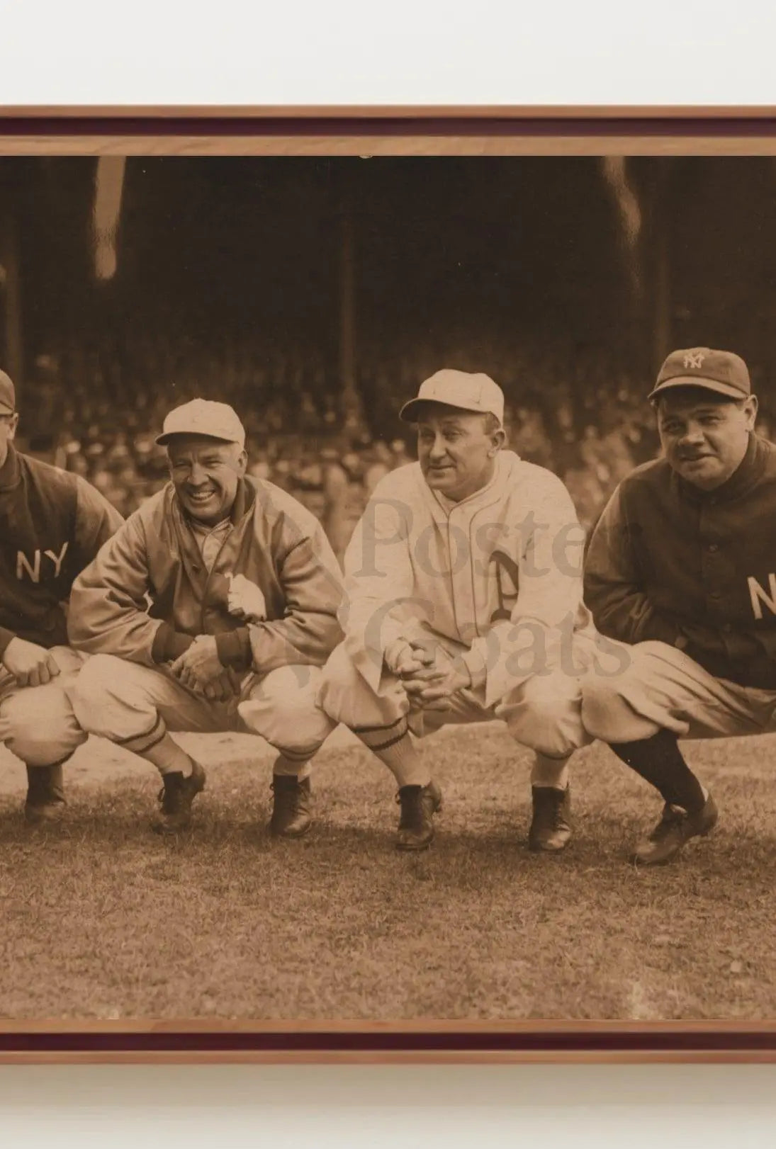 Classic New York Baseball Team Vintage Sports Poster PosterGoat