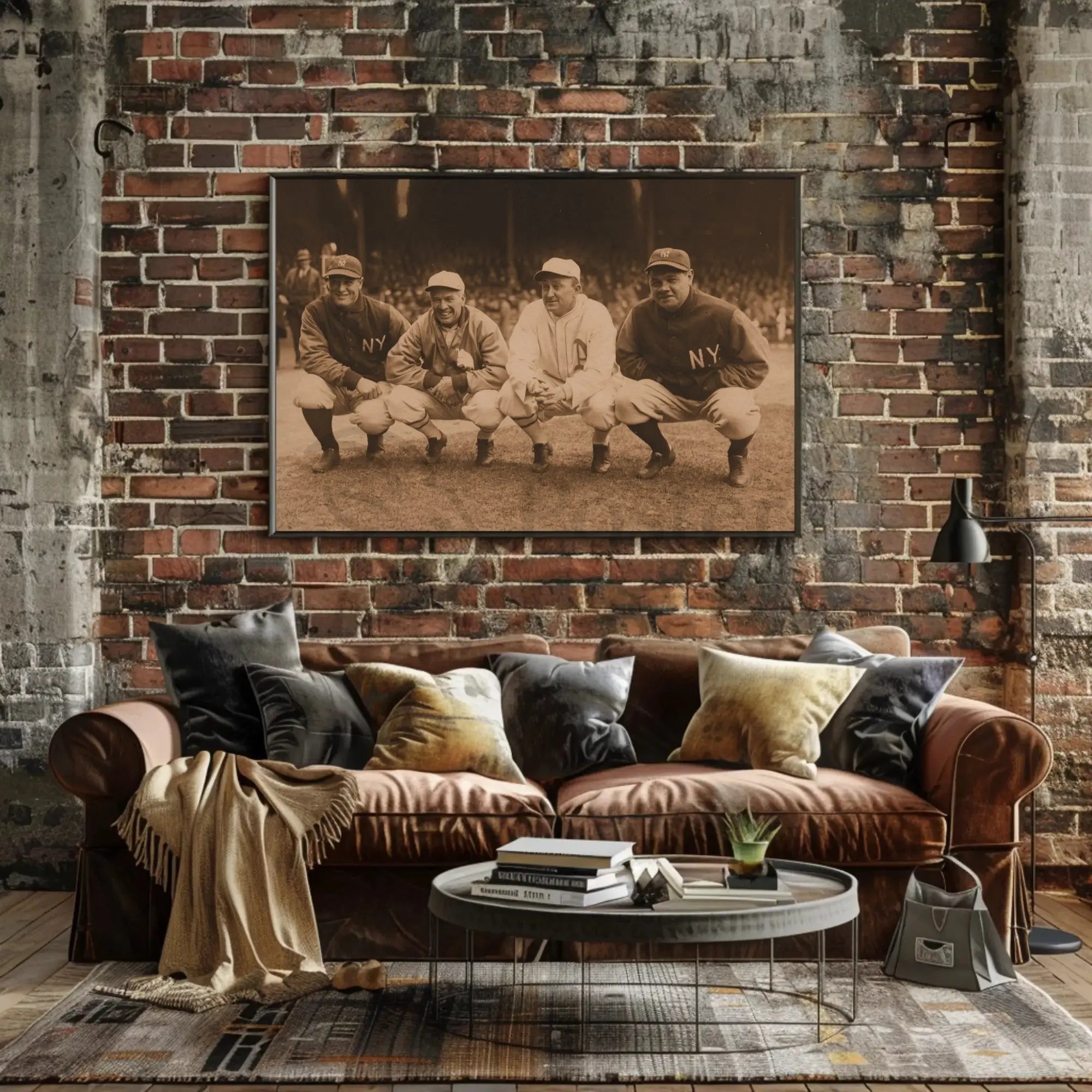 Classic New York Baseball Team Vintage Sports Poster PosterGoat