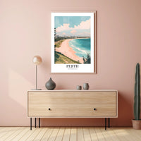 Coastal Serenity in Perth Australia Travel Poster PosterGoat