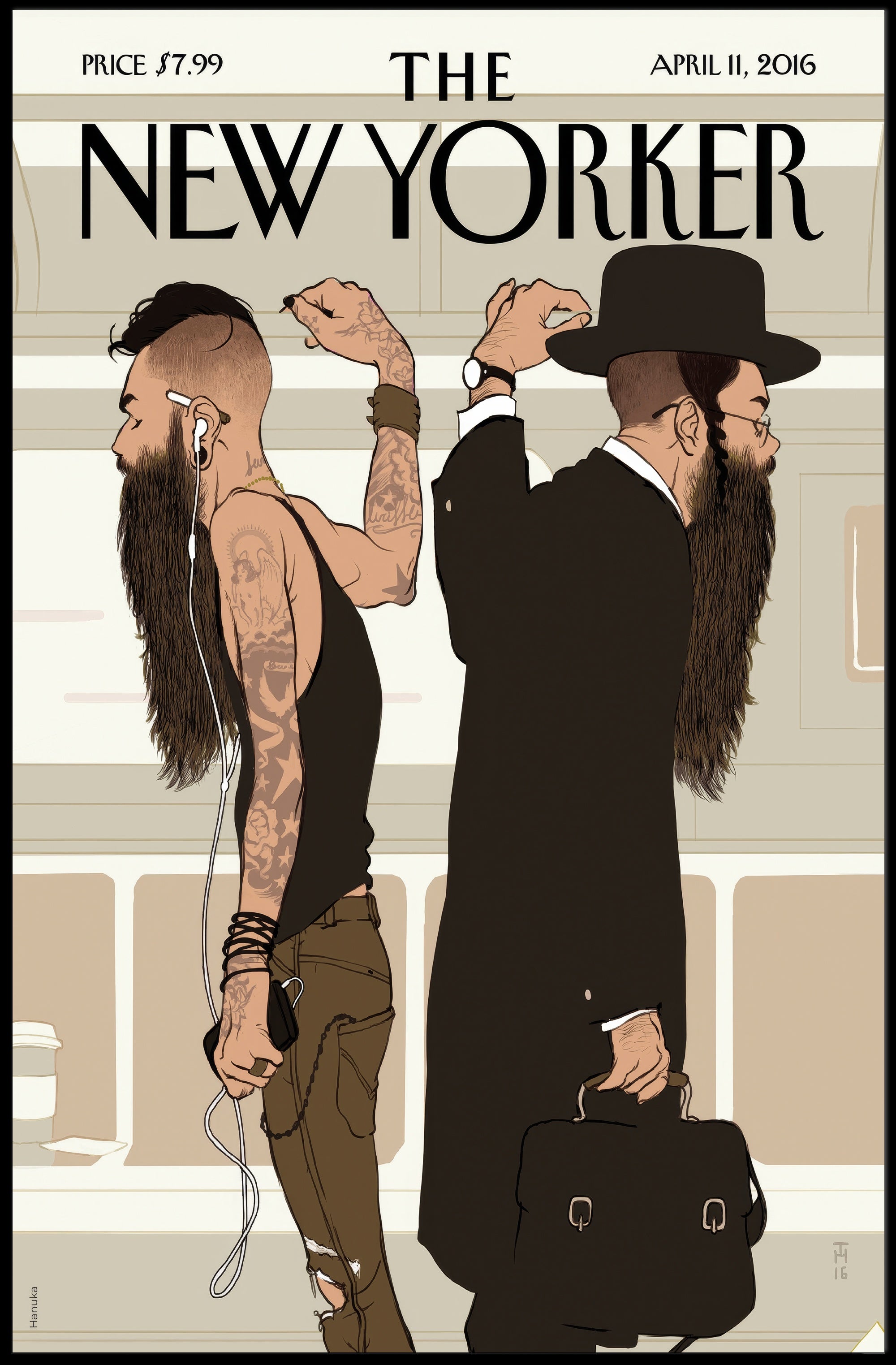 Contemporary and Traditional Style Fusion Artistic Poster PosterGoat