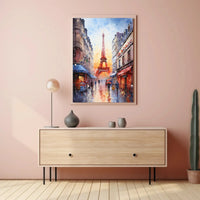 Cosmic Dreamscape: Abstract, Colorful Sky Art Poster PosterGoat