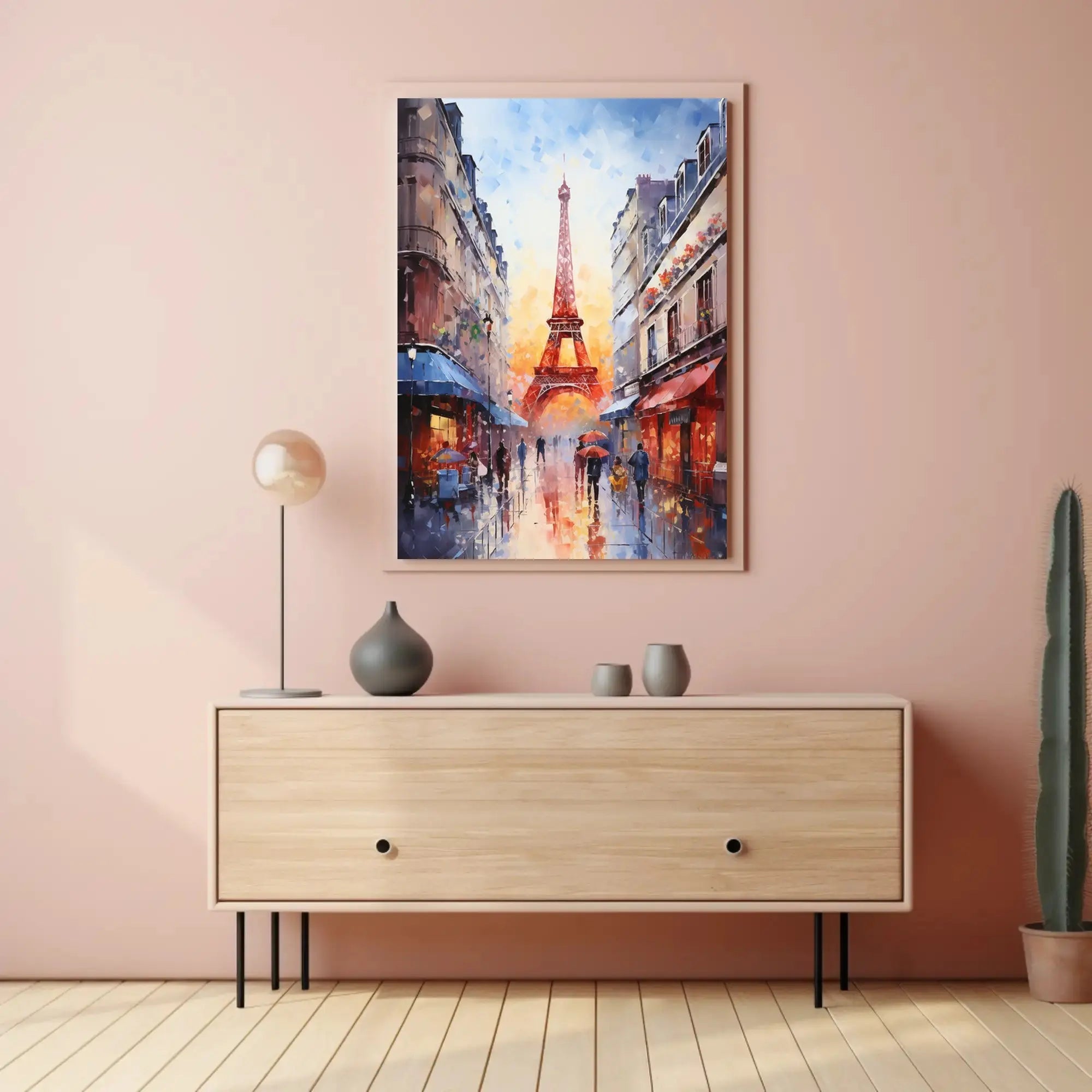 Cosmic Dreamscape: Abstract, Colorful Sky Art Poster PosterGoat