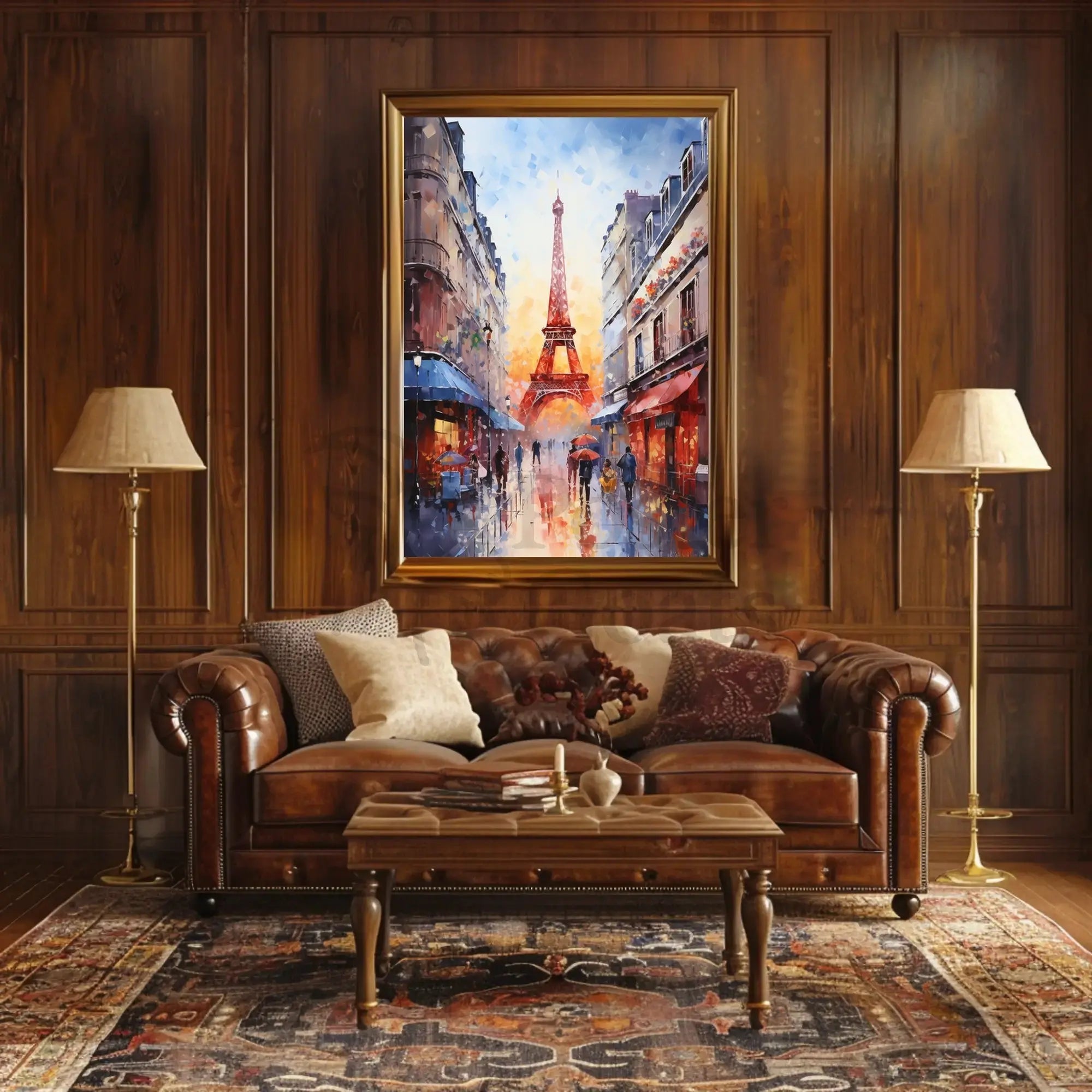 Cosmic Dreamscape: Abstract, Colorful Sky Art Poster PosterGoat