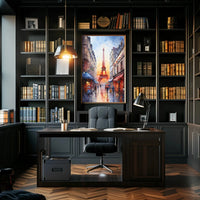 Cosmic Dreamscape: Abstract, Colorful Sky Art Poster PosterGoat