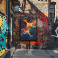 Cosmic Nebula Abstract Art Print – Artistic Poster PosterGoat