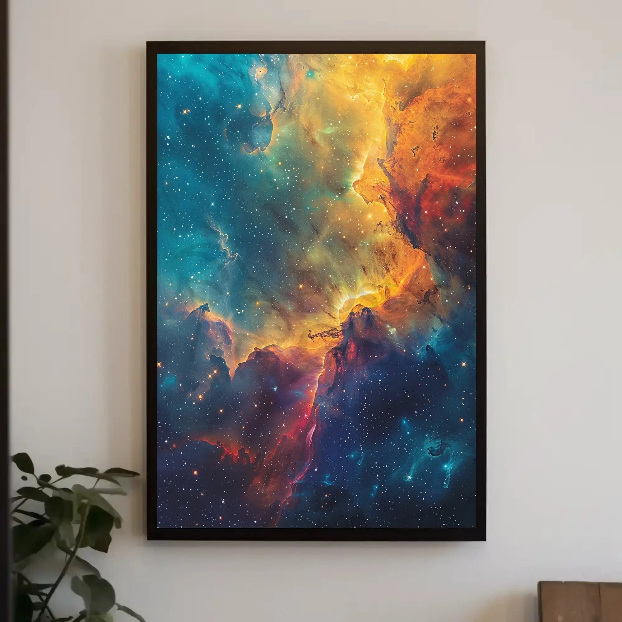 Cosmic Wonder Digital Print: Abstract, Artistic, or Pop Culture Poster PosterGoat