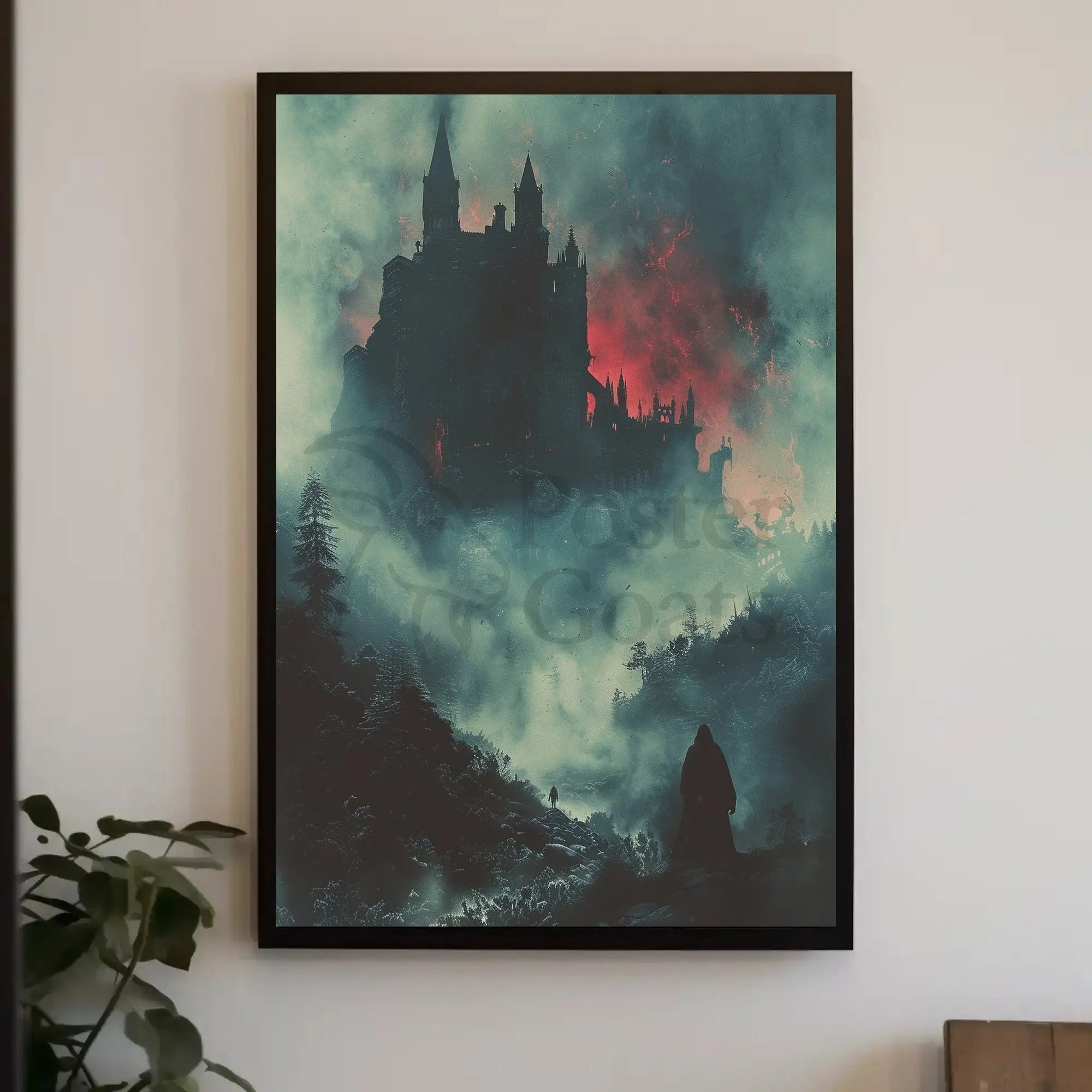 Dark Gothic Castle Fantasy Adventure Poster PosterGoat