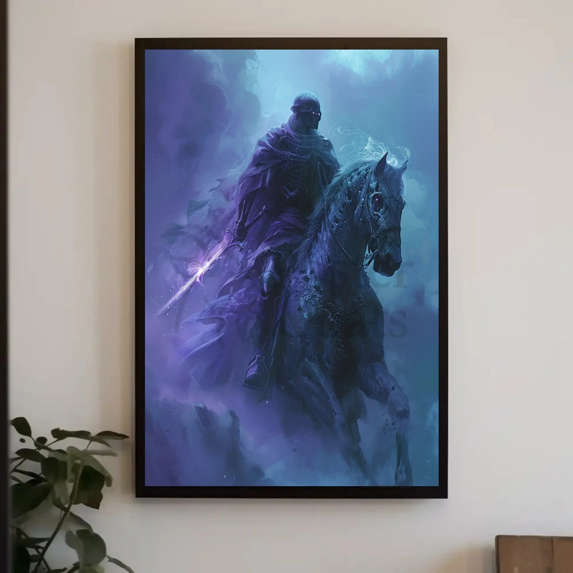 Dark Knight Fantasy Adventure Artistic or Pop Culture Poster PosterGoat