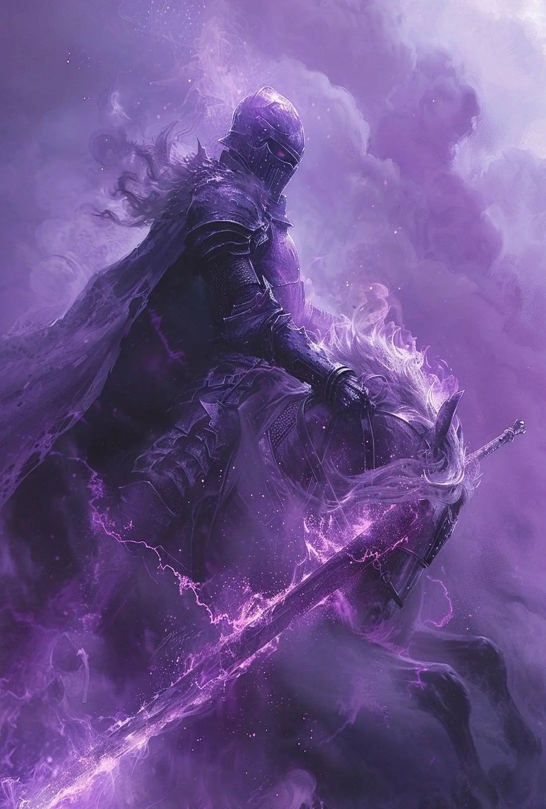 Dark Knight Fantasy Adventure Poster PosterGoat