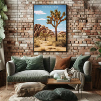 Desert Tranquility in Joshua Tree National Park Poster PosterGoat