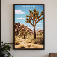 Desert Tranquility in Joshua Tree National Park Poster PosterGoat
