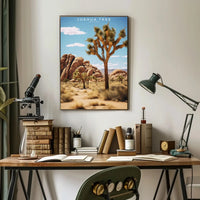 Desert Tranquility in Joshua Tree National Park Poster PosterGoat