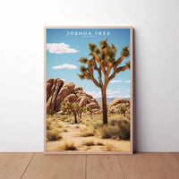Desert Tranquility in Joshua Tree National Park Poster PosterGoat