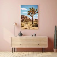 Desert Tranquility in Joshua Tree National Park Poster PosterGoat
