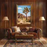 Desert Tranquility in Joshua Tree National Park Poster PosterGoat