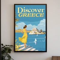 Discover Greece: A Timeless Travel Poster PosterGoat