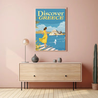 Discover Greece: A Timeless Travel Poster PosterGoat