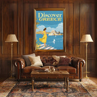 Discover Greece: A Timeless Travel Poster PosterGoat