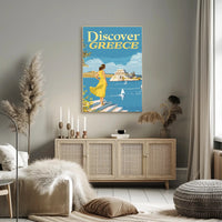 Discover Greece: A Timeless Travel Poster PosterGoat