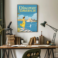 Discover Greece: A Timeless Travel Poster PosterGoat