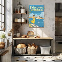 Discover Greece: A Timeless Travel Poster PosterGoat