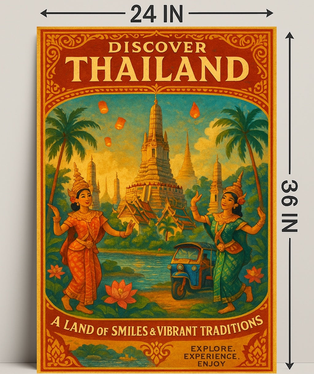 Discover Thailand Poster PosterGoat