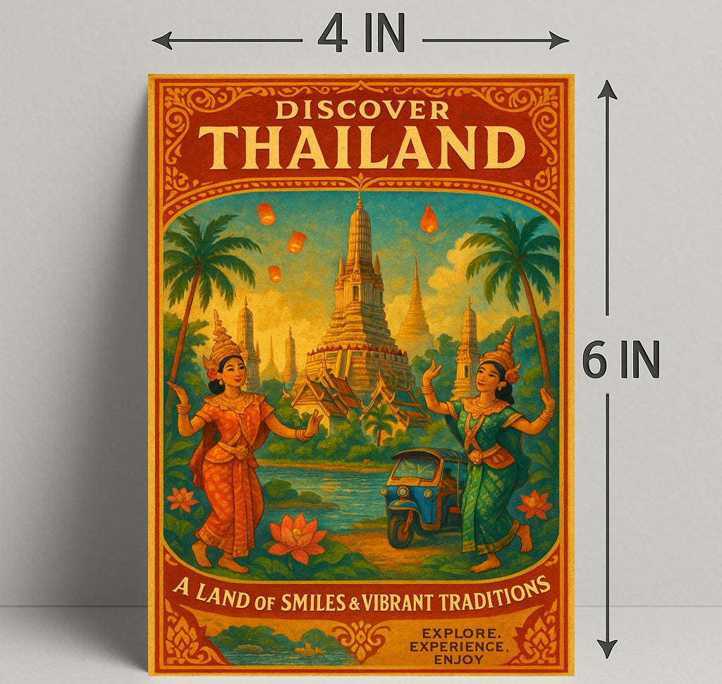 Discover Thailand Poster PosterGoat