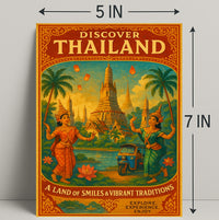 Discover Thailand Poster PosterGoat
