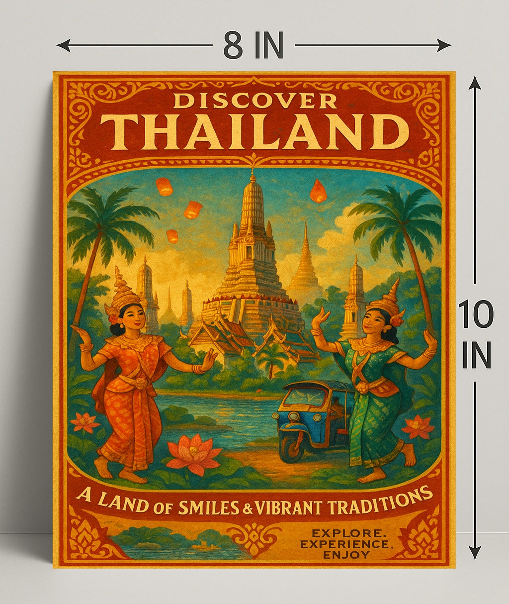 Discover Thailand Poster PosterGoat