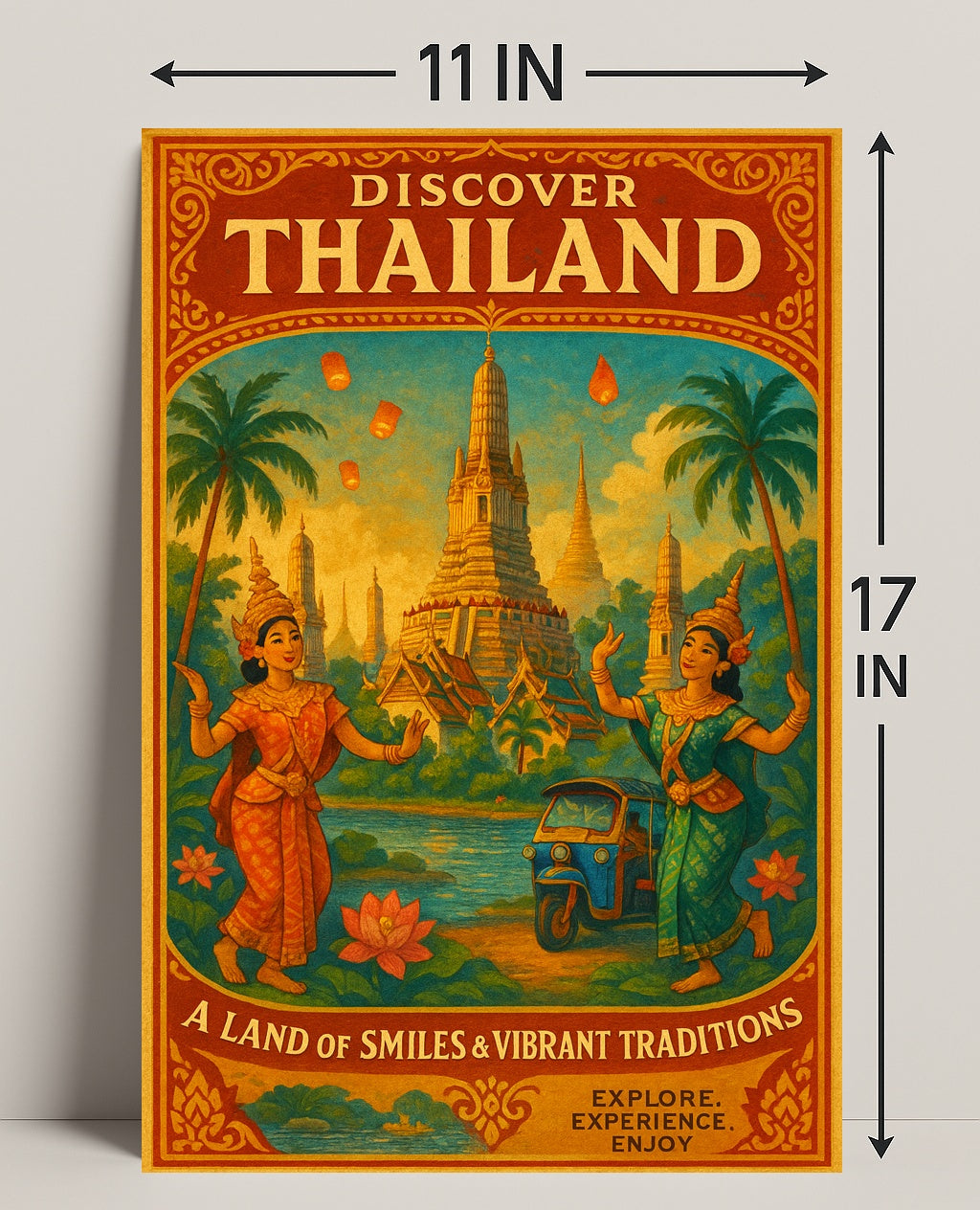 Discover Thailand Poster PosterGoat
