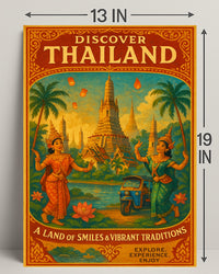Discover Thailand Poster PosterGoat