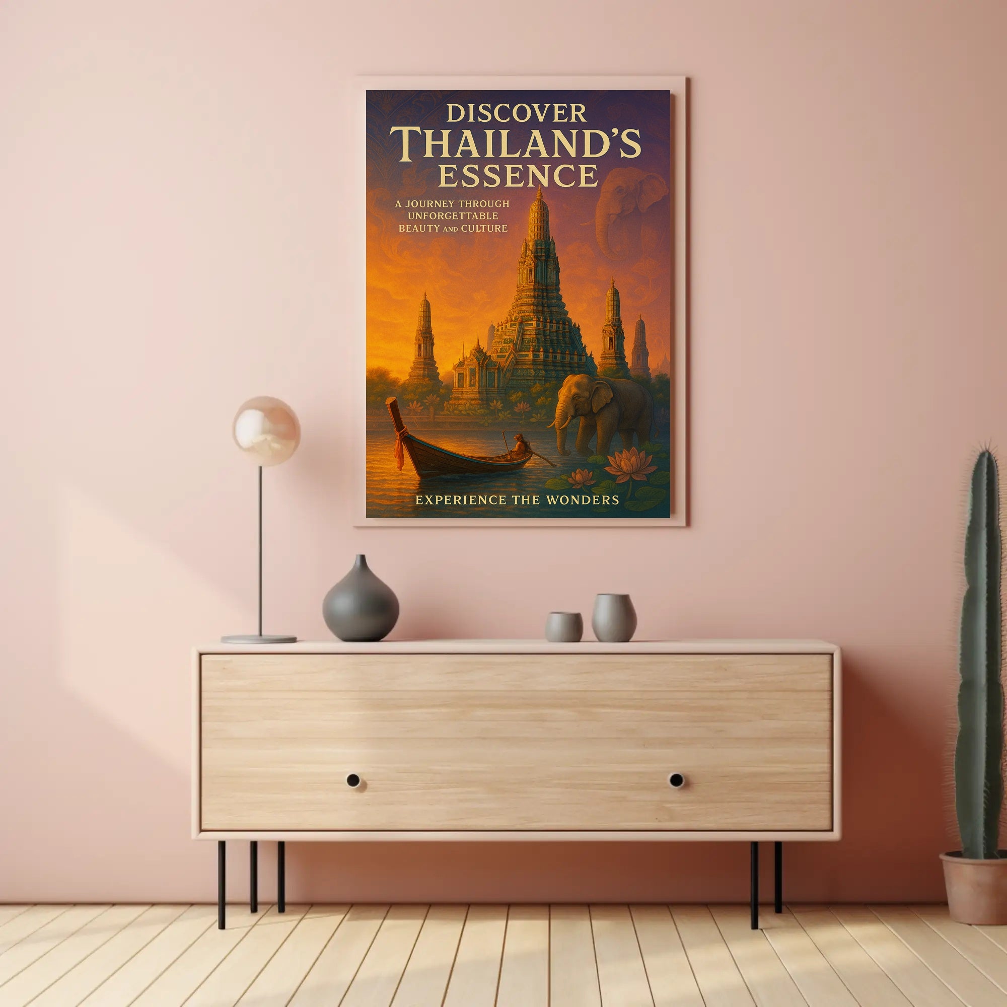 Discover Thailands Essence Poster PosterGoat