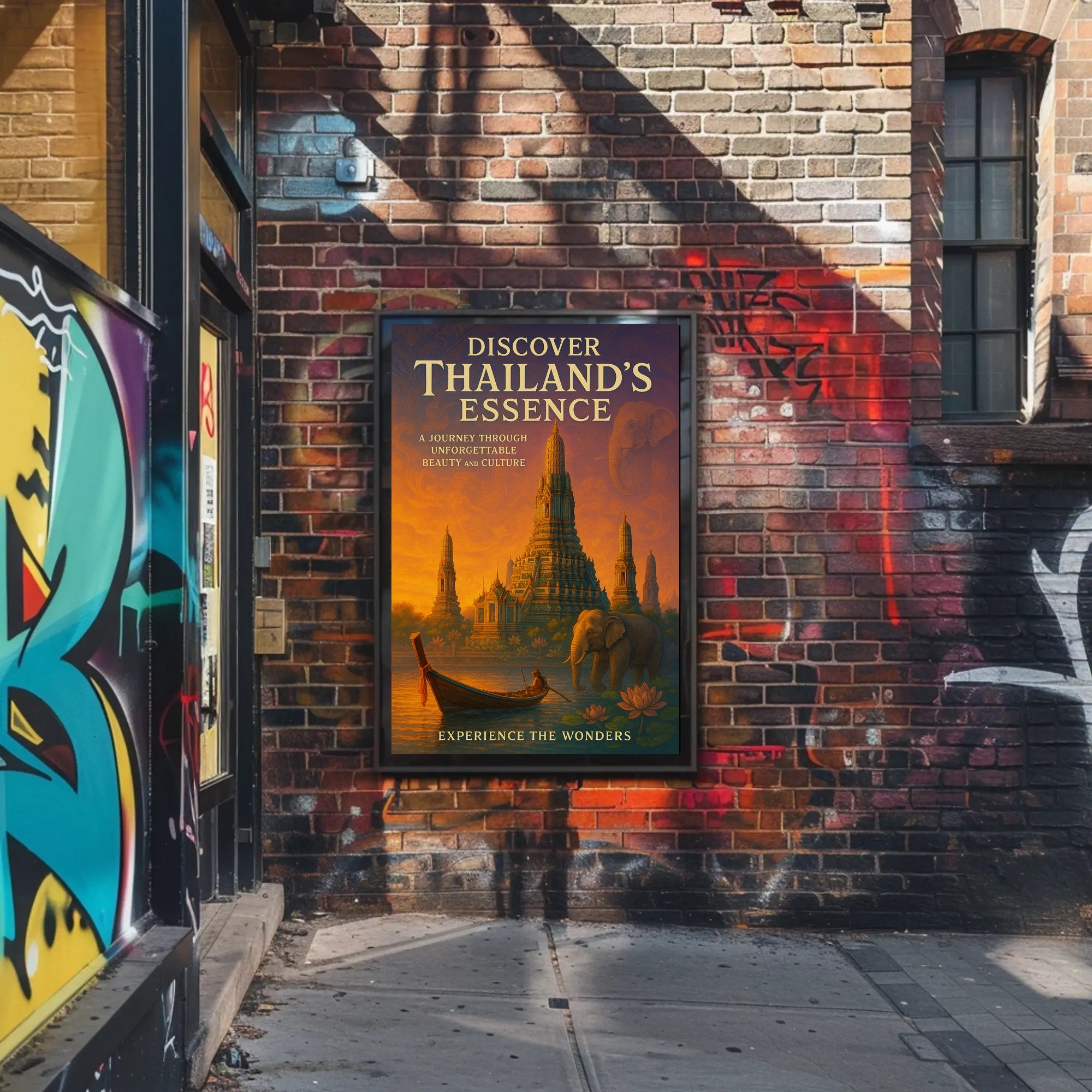 Discover Thailands Essence Poster PosterGoat