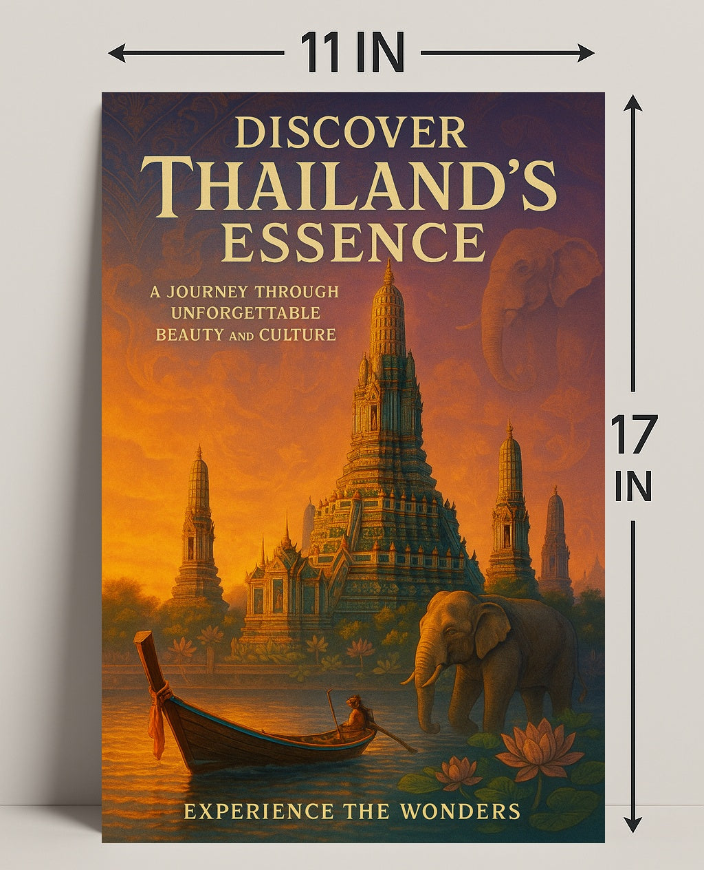 Discover Thailands Essence Poster PosterGoat