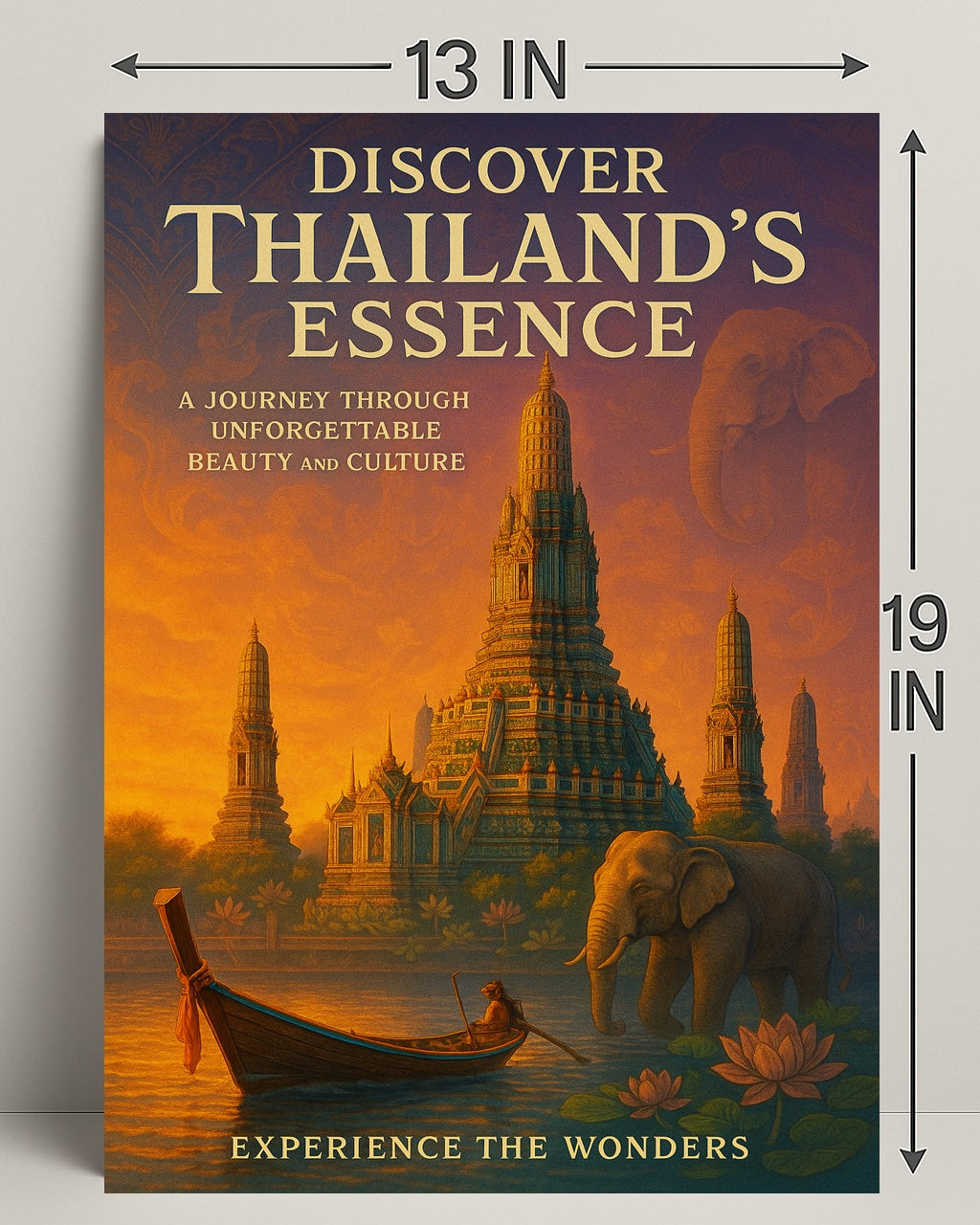 Discover Thailands Essence Poster PosterGoat