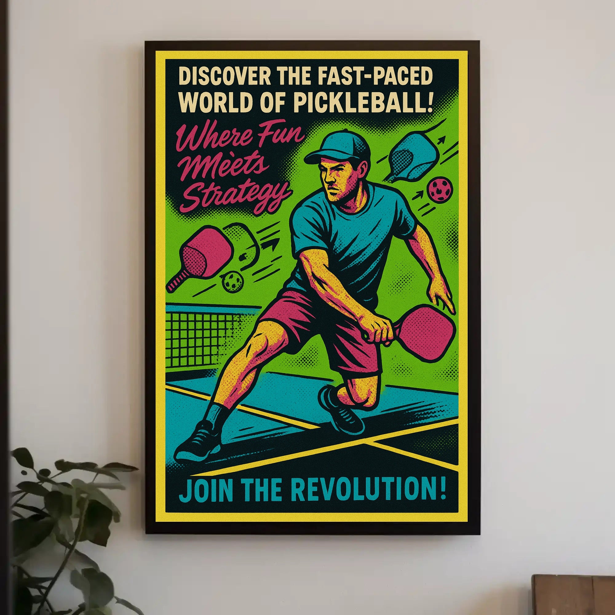 Discover The World Of Pickleball Poster PosterGoat