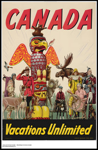 Discover Vast Adventures in Canada with Travel Poster PosterGoat