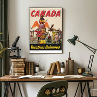 Discover Vast Adventures in Canada with Travel Poster PosterGoat