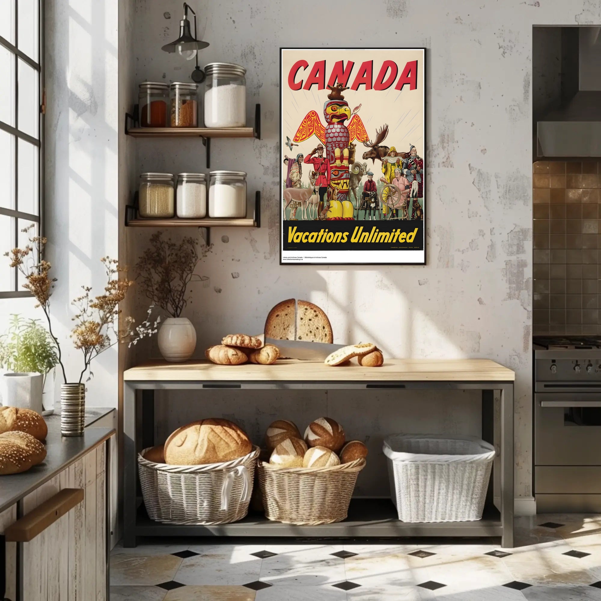 Discover Vast Adventures in Canada with Travel Poster PosterGoat