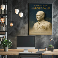 Dwight D Eisenhower Poster 34th President Art PosterGoat